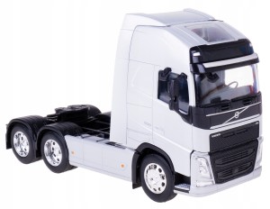VOLVO FH 500 TIR CIĄGNIK SIODŁOWY WELLY 1:32 3 OSIE SREBRNY