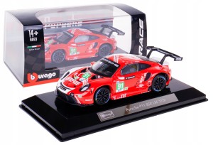 PORSCHE 911 RSR LeMans 2020 BBURAGO 1:43 BOX #91