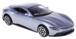 FERRARI ROMA MODEL METALOWY BBURAGO 1:43 SREBRNY