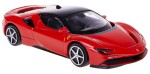 FERRARI SF90 STRADALE MODEL METAL BBURAGO 1:43 CZEWONY