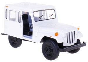 JEEP DJ-5B 1971 MODEL METALOWY KINSMART 1:26 BIAŁY