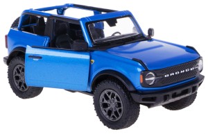 FORD BRONCO 2022 METAL OPEN KINSMART 1:34 NIEBIESK