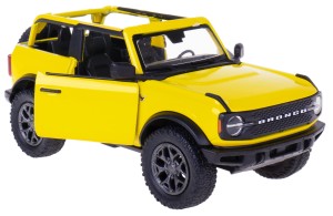 FORD BRONCO 2022 METAL OPEN KINSMART 1:34 ŻÓŁTY
