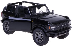 FORD BRONCO 2022 METAL OPEN KINSMART 1:34 CZARNY