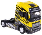 VOLVO FH16 750 CIĄGNIK TIR METAL 1:43 BBURAGO ŻÓŁTY