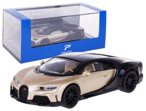BUGATTI CHIRON SUPERSPORT MODEL 1:64 BOX 10 ZŁOTY