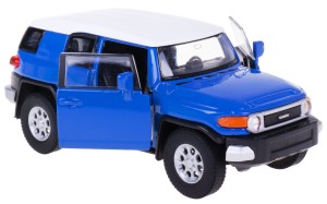 TOYOTA FJ CRUISER MODEL METALOWY WELLY 1:34 NIEBIESKA