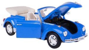 VOLKSWAGEN BEETLE CABRIO GARBUS MODEL WELLY 1:24 N
