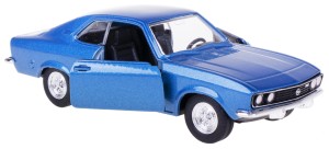 1970 OPEL MANTA A MODEL METALOWY WELLY 1:34/39 NIEBIESKI