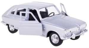 RENAULT 16 METALOWY MODEL WELLY 1:34/39 SREBRNY