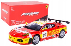 FERRARI F430 GTC 2008 MODEL BBURAGO 1:43 BOX #97