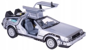 DMC DELOREAN POWRÓT DO PRZYSZŁOŚCI 1 WELLY 1:24 !!