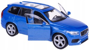 VOLVO XC90 MODEL METALOWY WELLY 1:34/39 NIEBIESKI