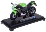 KAWASAKI NINJA ZX-10R MODEL WELLY 1:18 ZIELONO-CZERWONY