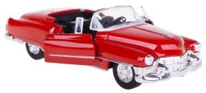CADILLAC ELDORADO 1953 MODEL METAL WELLY 1:34/39 CZERWONY