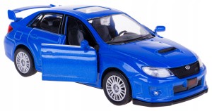SUBARU IMPREZA WRX STI 2010 MODEL METALOWY RMZ 1:32/39 NIEBIESKI
