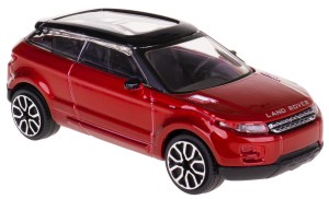 LAND ROVER LRX CONCEPT MODEL METAL BBURAGO 1:43 CZERW #165