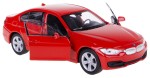 BMW 335I MODEL METALOWY WELLY 1:34/39 CZERWONY