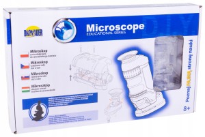 MIKROSKOP EDUKACYJNY DLA DZIECI DO SKŁADANIA