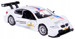 BMW M3 DTM MODEL METALOWY NAPĘD MSZ 1:42 #1 BIAŁY