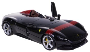 FERRARI MONZA SP1 MODEL METALOWY BBURAGO 1:24 CZARNY