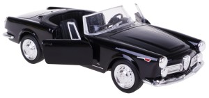 ALFA ROMEO SPIDER 2600 MODEL METALOWY WELLY 1:34/39 CZARNY BEZ DACHU