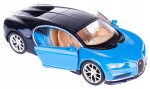BUGATTI CHIRON MODEL METALOWY WELLY 1:34-39 NIEBIESKI
