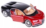 BUGATTI CHIRON MODEL METALOWY WELLY 1:34-39 CZERWONY
