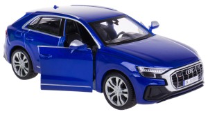 AUDI SQ8 2020 METALOWY MODEL BBURAGO 1:32 NIEBIESKI