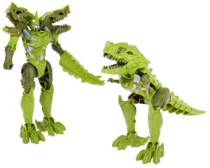 ROBOT DINO 2W1 WOJOWNIK GRIMLOCK TYRANOZAUR HARD ZIELONY