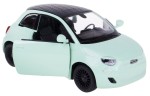 FIAT 500E MODEL METALOWY Z NAPĘDEM KINSMART 1:28 MIĘTOWY
