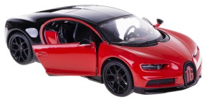 BUGATTI CHIRON SPORT MODEL METALOWY BBURAGO 1:32 CZERWONY