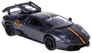 LAMBORGHINI MURCIELAGO LP 670-4 SV MODEL METALOWY BBURAGO 1:32 SZARY