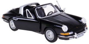 PORSCHE 911 1967 MODEL METALOWY BBURAGO 1:32 CZARNY