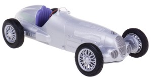 MERCEDES-BENZ W125 1937 MODEL METALOWY WELLY 1:24 SREBRNY