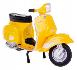 VESPA 200 RALLY 1976 MODEL METALOWY MSZ 1:18 ŻÓŁTY