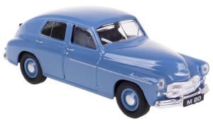 WARSZAWA M-20 MODEL METAL KOLEKCJA PRL 1:43 NIEBIESKI