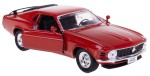 FORD MUSTANG BOSS 302 1970 METAL WELLY 1:34/39 BORDO