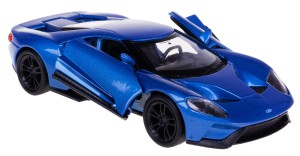 FORD GT 2017 MODEL METALOWY WELLY 1:34/39 NIEBIESKI