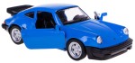 PORSCHE 911 930 TURBO 3,3 MODEL METALOWY RMZ 1:32/39 NIEBIESKI