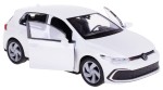 VOLKSWAGEN GOLF 8 GTI MODEL METALOWY WELLY 1:38 BIAŁY