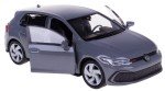 VOLKSWAGEN GOLF 8 GTI MODEL METALOWY WELLY 1:38 SZARY