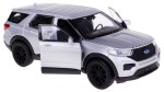 FORD EXPLORER 2023 MODEL METALOWY WELLY 1:34-39 SREBRNY