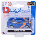  ALPINE A110-50 MODEL METALOWY BBURAGO 1:64 NIEBIESKI