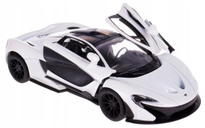 MCLAREN P1 MODEL METALOWY KINSMART BIAŁY SKALA 1:36