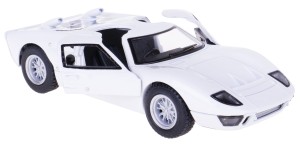 FORD GT40 MKII 1966 MODEL METALOWY KINSMART SKALA 1:32 BIAŁY