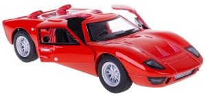 FORD GT40 MKII 1966 MODEL METALOWY KINSMART SKALA 1:32 CZERWONY