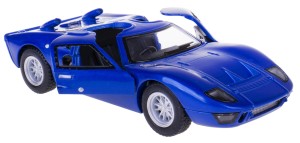 FORD GT40 MKII 1966 MODEL METALOWY KINSMART SKALA 1:32 NIEBIESKI