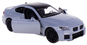 BMW M2 MODEL METALOWY WELLY 1:34/39 SZARY