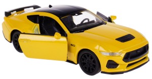 FORD MUSTANG GT 2024 MODEL METALOWY WELLY 1:34-39 ŻÓŁTY